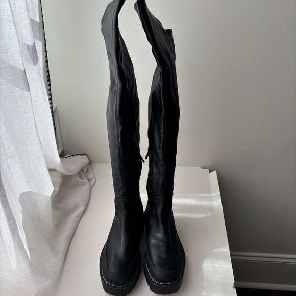 Sam Edelman Lerue Over The knee Boots Sz 6.5 - Picture 6 of 12